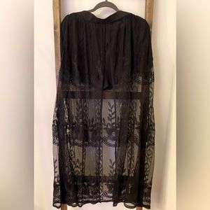 Entro black lace skirt with built in shorts